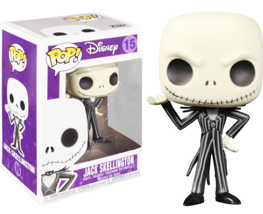 Jack Skellington Nightmare Before Christmas Pop! Funko Disney Vinyl Figure n° 15