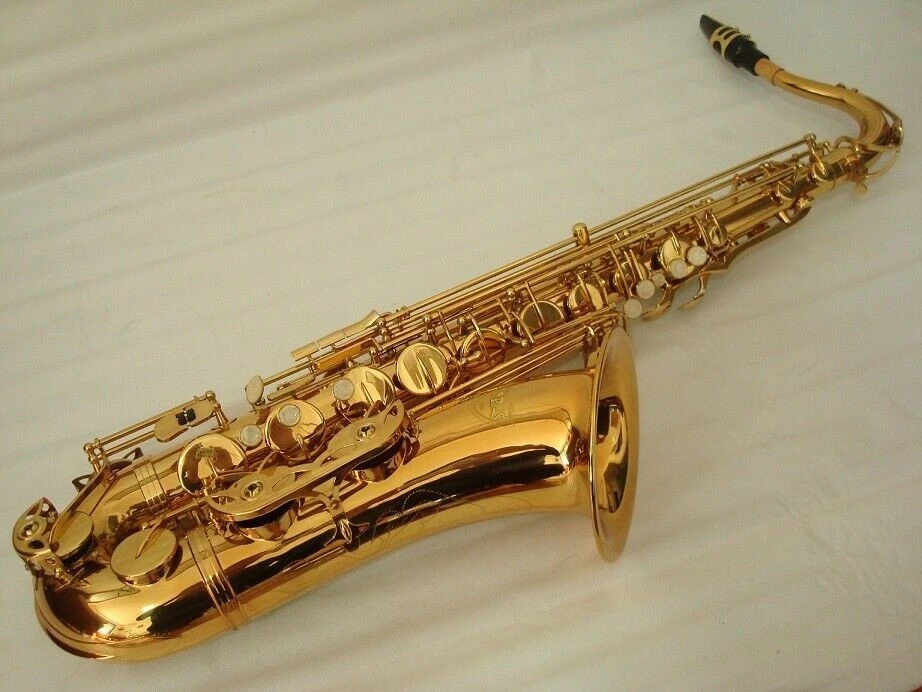 Saxofón tenor dorado profesional nuevo ¡¡cantidad limitada a la venta!!! Foto 2 de 4