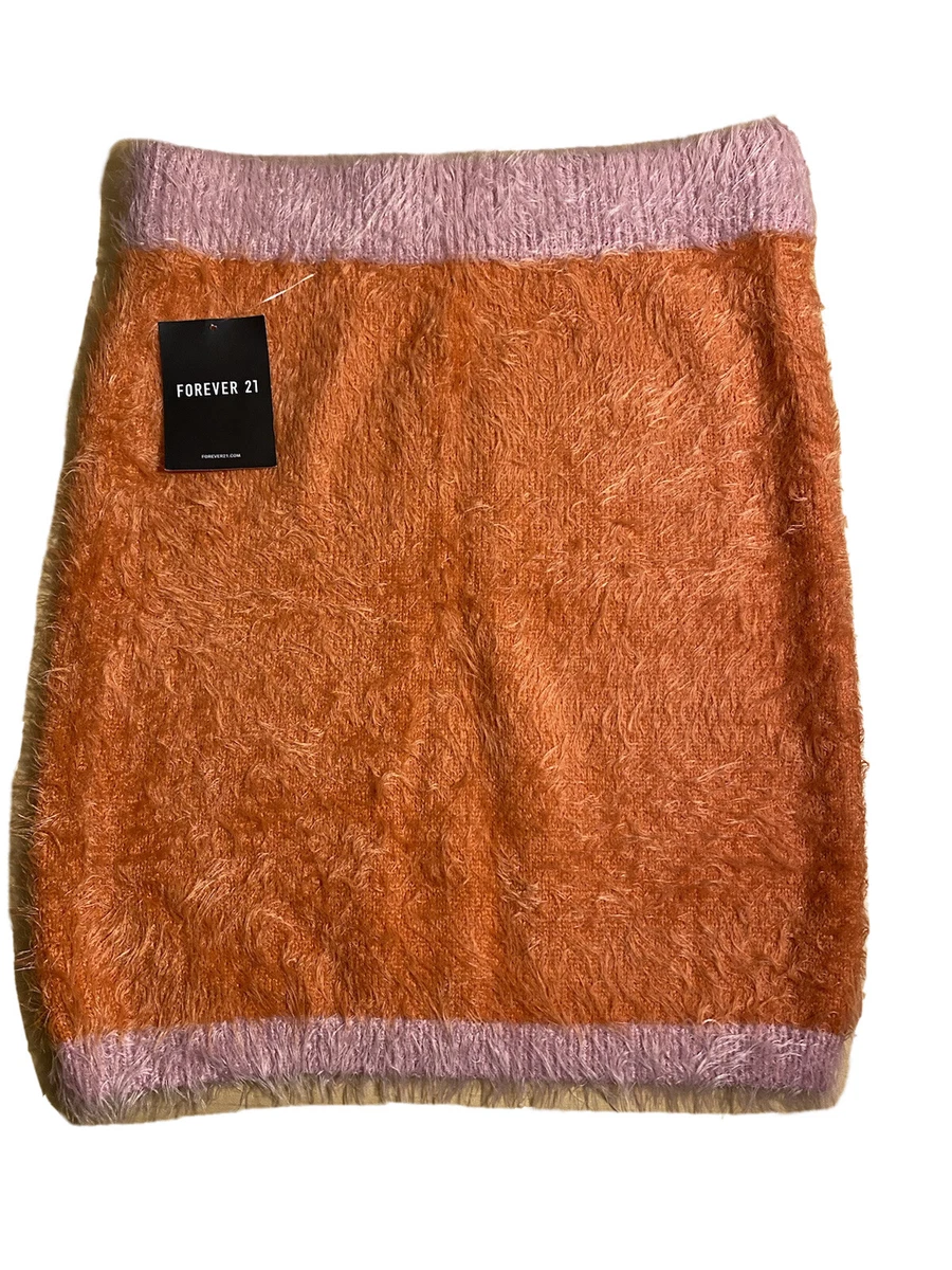 Brown pencil hot sale skirt forever 21