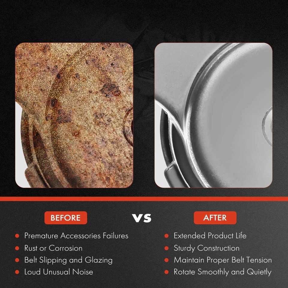 2004 Honda Crv Belt Tensioner Belt Tensioner Assembly With Pulley For Honda Accord, Odyssey, Pilot 3.5L - Direct Replacement 2009 Acura Tsx Idler Pulley - Foto 3