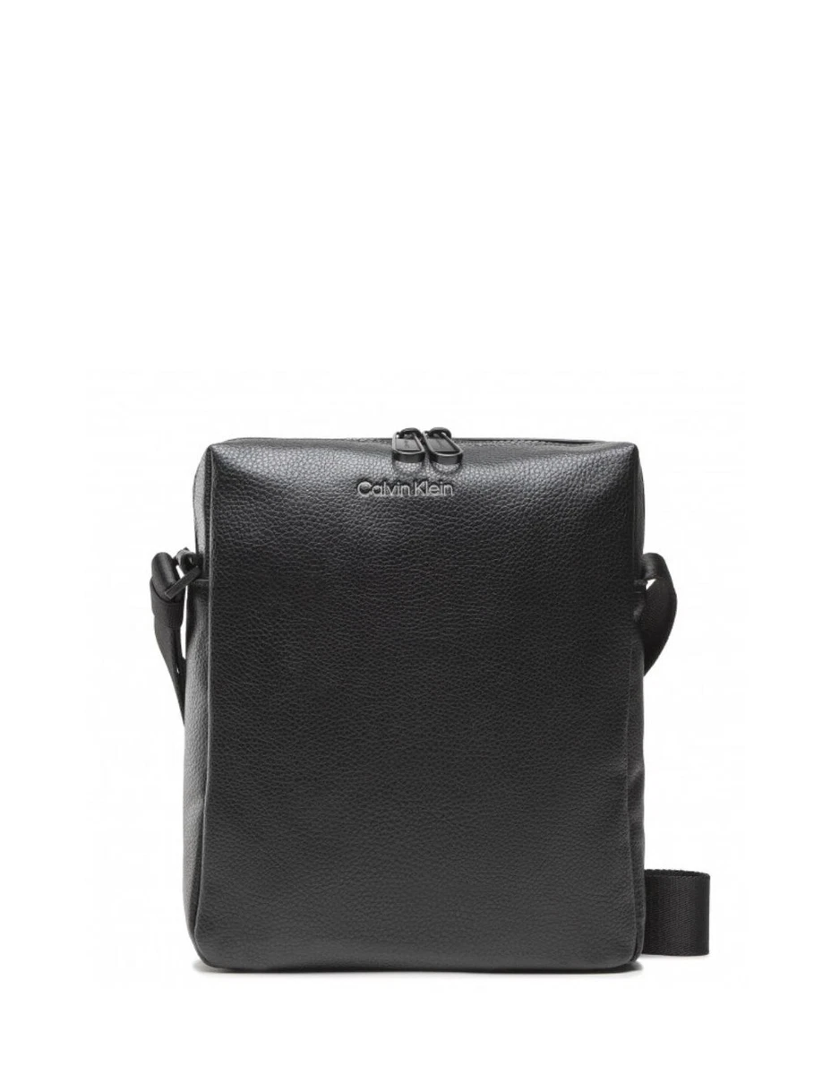 Sac bandouliere homme Calvin Klein Ref 55436 BAX Noir 22 26 6 cm