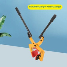 Bordsteinzange 280kg Hebezange Bordstein Steingreifer Versetzzange 6-24cm