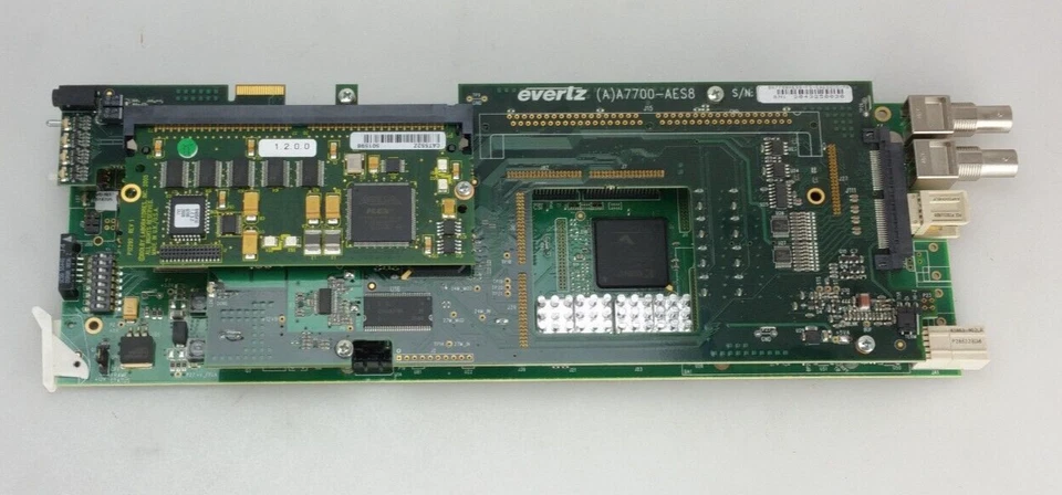 Evertz 7720AD8-DD-HD HD/SD-SDI Audio De-embedder & Dolby-E/AC-3 Decoder Re-embed - Image 2 of 4
