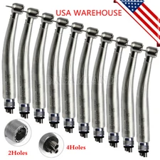 LED Dental Turbine High Speed E-generator Handpiece 4Hole Yabangbang