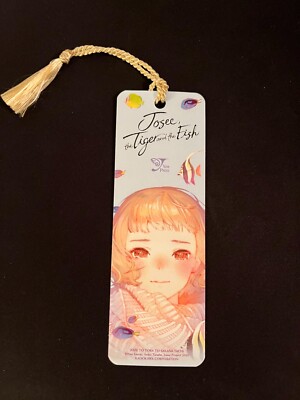 JOSEE The Tiger And The Fish BOOKMARK 2022 NYCC EXCLUSIVE Nao Emoto Seiko Tanabe
