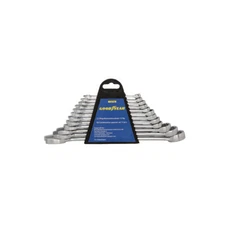 GOODYEAR Ring-Maulschlüssel Satz 12 Teile Ringschlüssel Gabelschlüssel Werkzeug