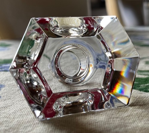 Vintage Orrefors Heavy Crystal Decanter by Edvard Hald 1970s Signed & Numbered - Picture 6 of 7