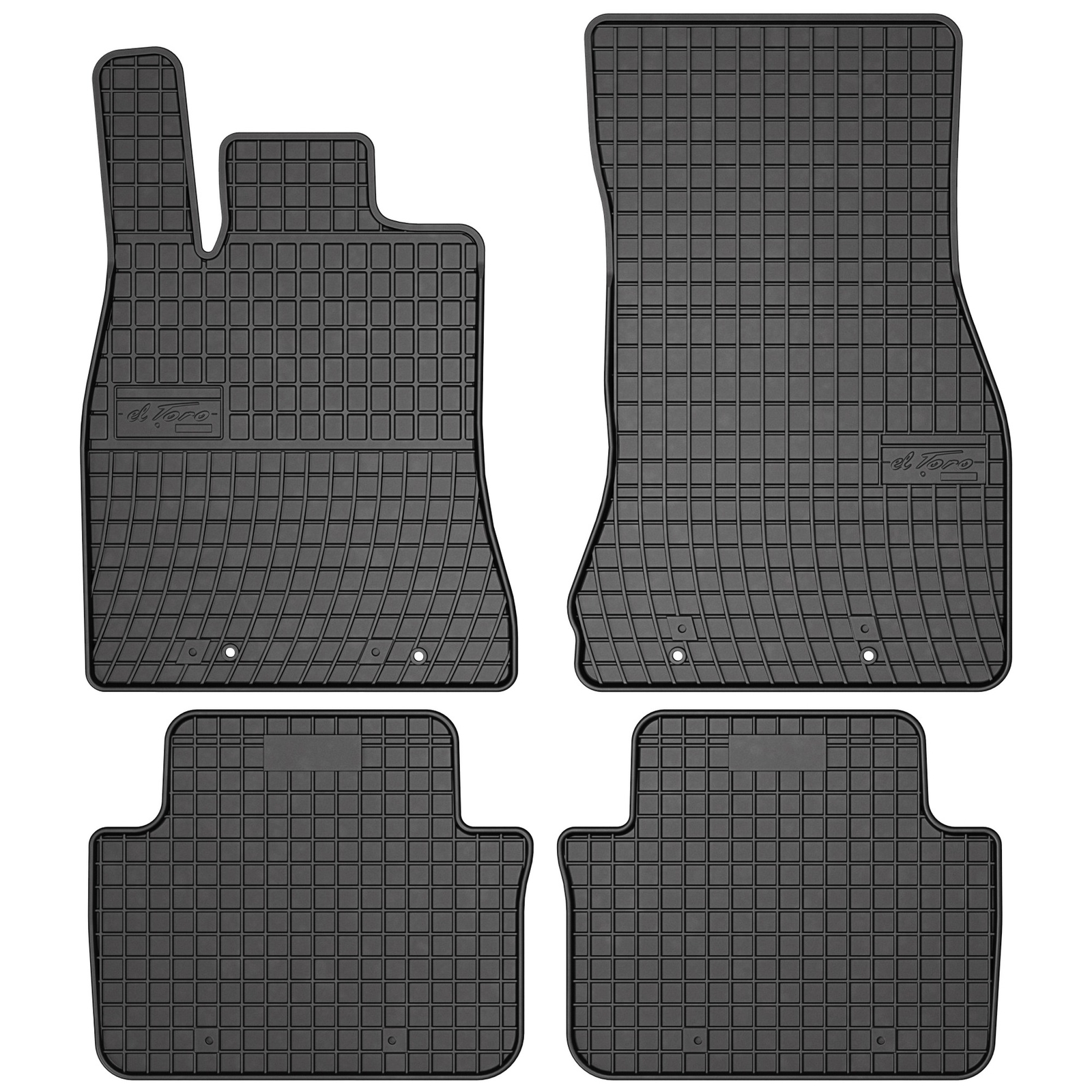 Tapis en caoutchouc Jaguar XF imperméables avec rebords hauts anti-dérapants Frogum