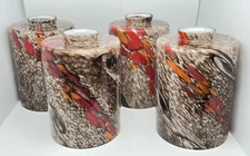 Westinghouse Lamp Shade 8140000 Wildfire Glass Cylinder Set Of 4 For Pendant