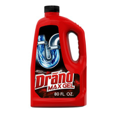 Drano Max Gel Clog Remover Remove Hair, Soap Scum and Other Gunky Clogs 80 Oz
