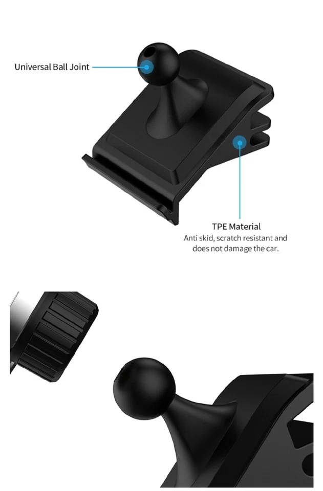 Magnetic Air Vent Phone Mount, Magnetic Phone Holder for Tesla Model 3 & Y - Image 2 of 4