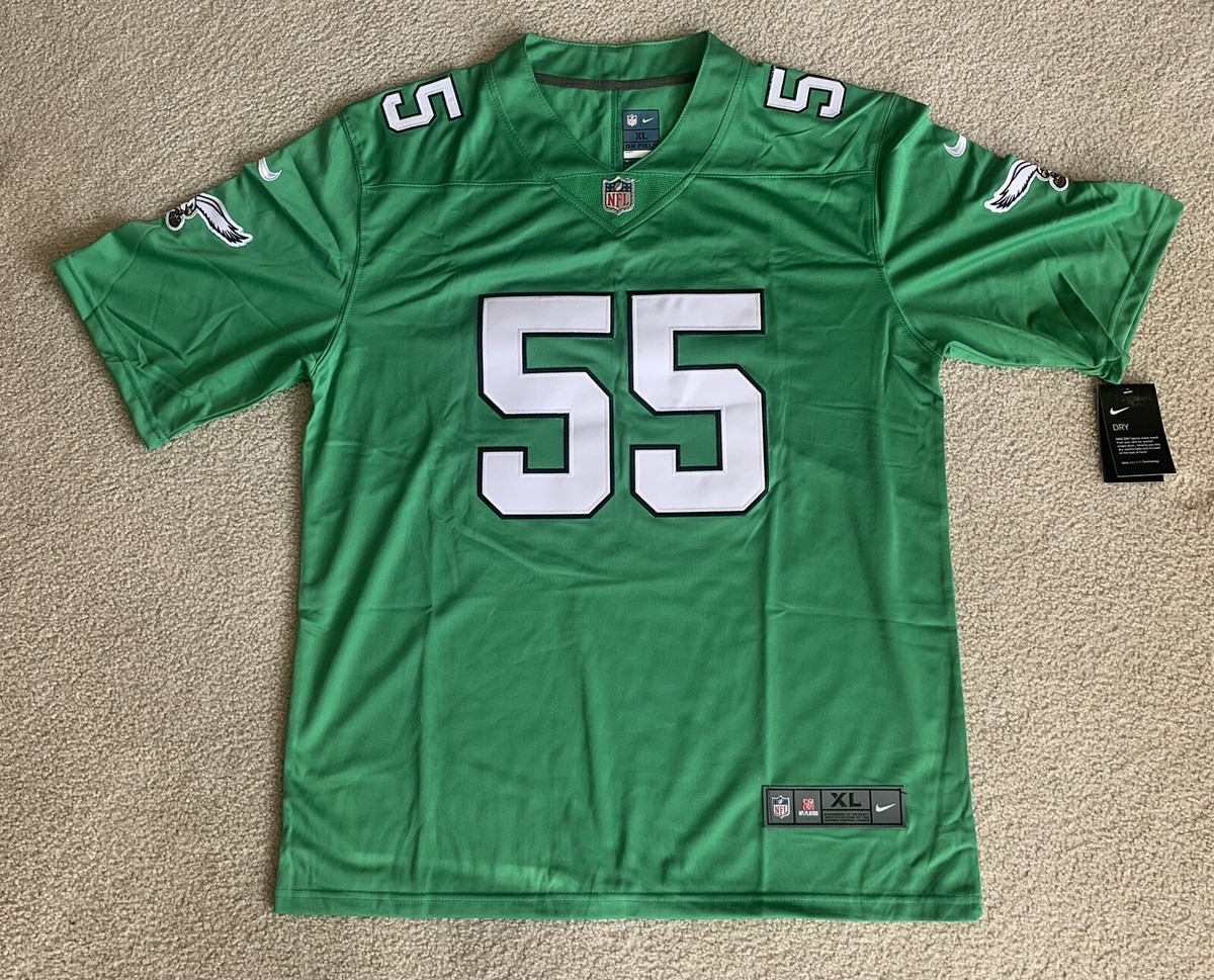 NWT Men's Nike Brandon Graham Kelly Green Jersey Small S Eagles