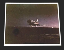 SPACE SHUTTLE LANDING NASA SPECIAL INTEREST PHOTO KODAK BACK 