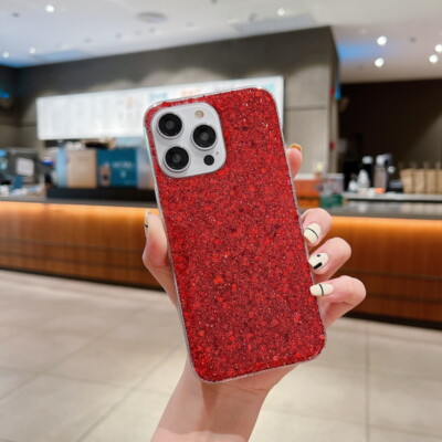 Luxury Glitter Shockproof Case Cover For iPhone 17 16 15 14 Pro Max 13 12 11 8