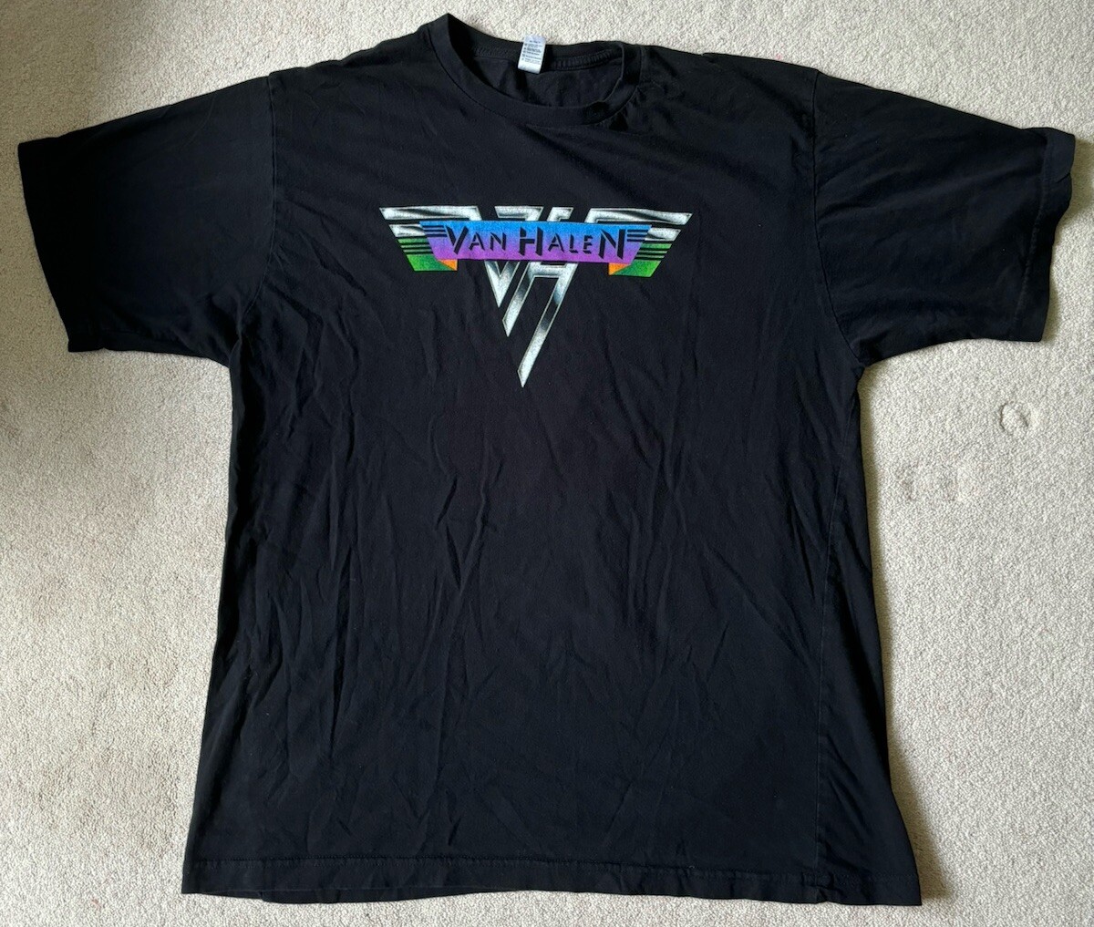 Van Halen 2007 World Tour T-shirt David Lee Roth Eddie Alex