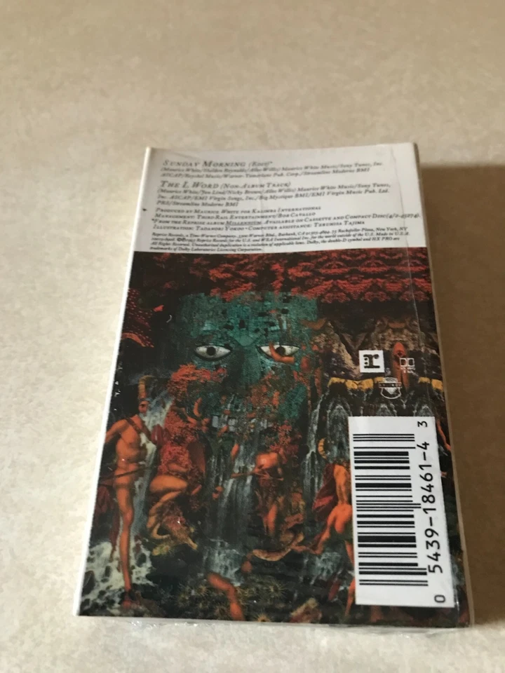 FACTORY SEALED CASSETTE TAPE SINGLE EARTH WIND & FIRE SUNDAY MORNING - Изображение 2 из 2