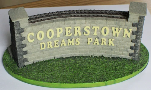 Cooperstown Dreams Park Front Wall Souvenir 9x6x4" MLB HOF Baseball Field
