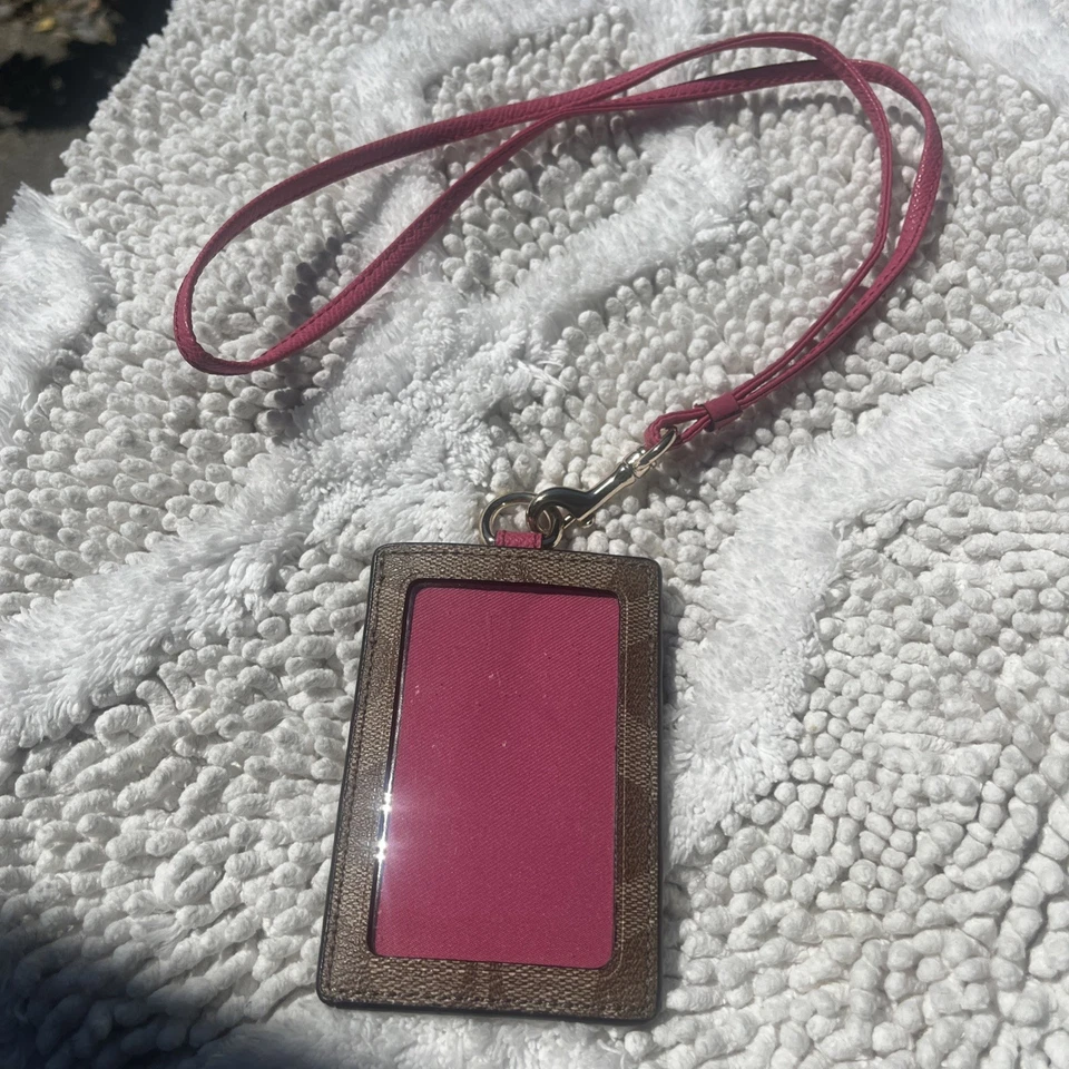 BOLSA PEGATINA COACH PULSLET TIZA 58035 Y 63274 CORDÓN FRESA Foto 4 de 4