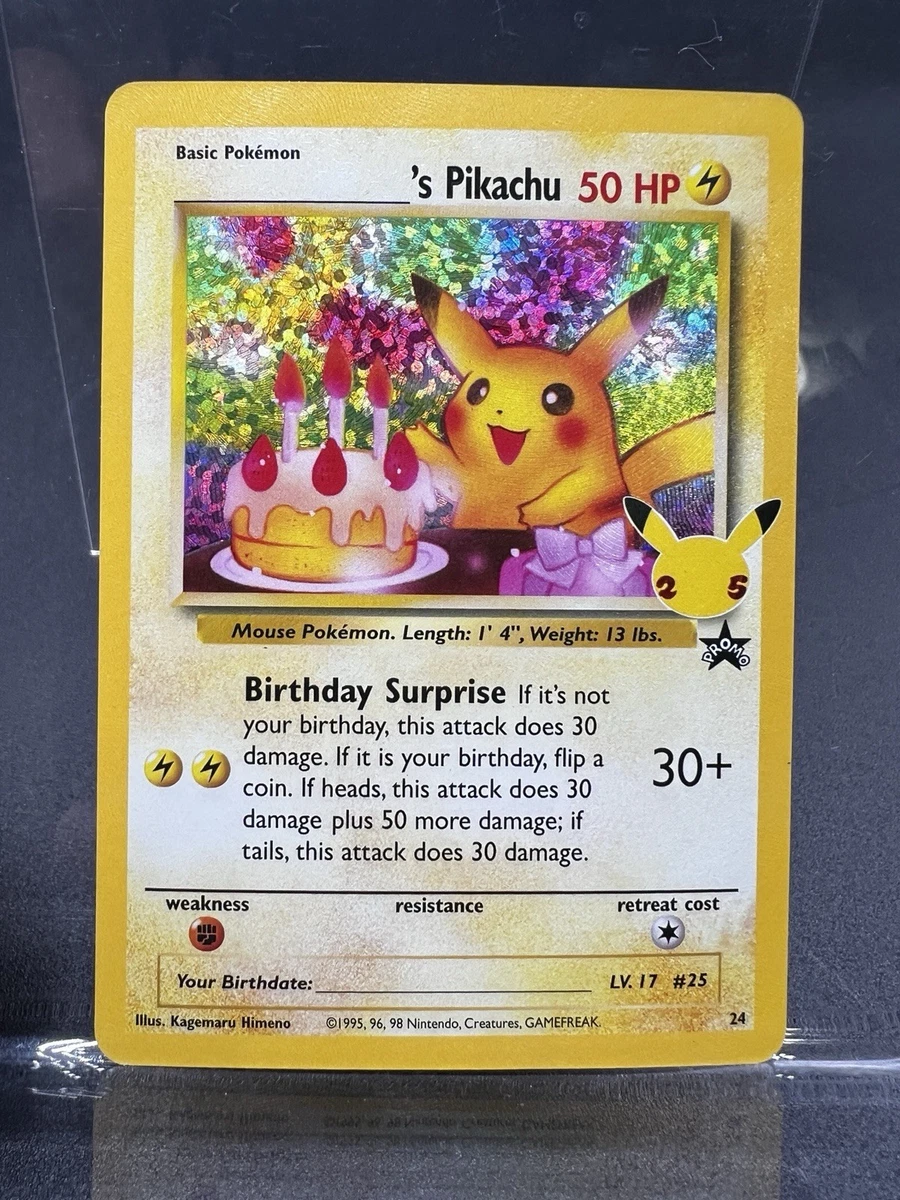 ______'s Pikachu Pokémon TCG Cards for sale | eBay