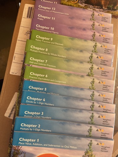 New!! Go Math!: Grade 4 Complete Student Set Chapters 1-13 paperback | eBay