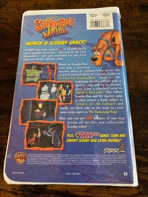 Scooby-Doo's Greatest Mysteries 1998 Cartoon Network VHS Factory