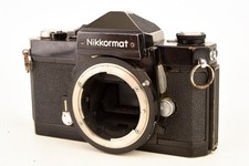 Nikon Nikkormat FTn 35mm SLR Film Camera Body Black F Mount TESTED V34
