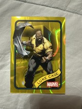 2025 Topps Chrome Marvel Luke Cage Yellow Lava Refractor #111