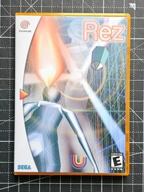 Dreamcast Rez You Choose Custom Case Color - NO Game or Manual