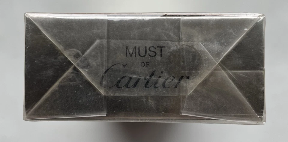 复古卡地亚 Must De Cartier 3.4 盎司 100 毫升淡香水全新未拆封 — 第 4/4 张图片
