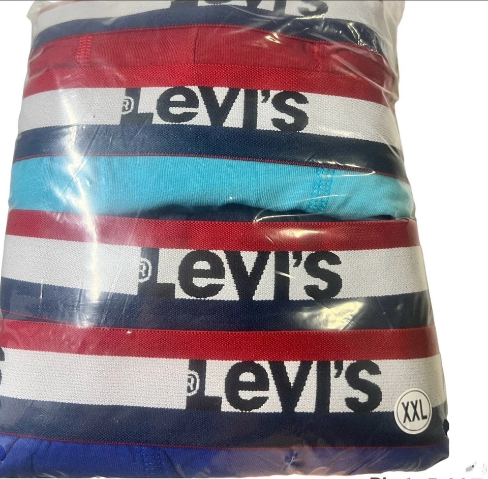Levi's мужской боксер трусы хлопок для мужчин упаковка 4 размер 2xl - Изображение 4 из 4