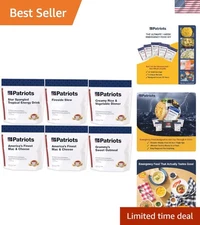 Emergency Survival Food Kit - 1-Week Supply with 42 Servings, 25- Shelf Life