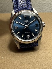 Rolex Air-King 14000M Blue Dial 34mm Automatic Classic Oyster Perpetual 2
