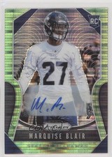 2019 Panini Prizm Rookies Neon Green Pulsar Marquise Blair #397 Auto 1h9m