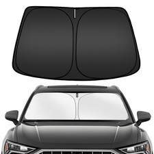 ARISMOTOR Windshield Sun Shade for Audi Q3 2019-2025, Custom Fit, Foldable