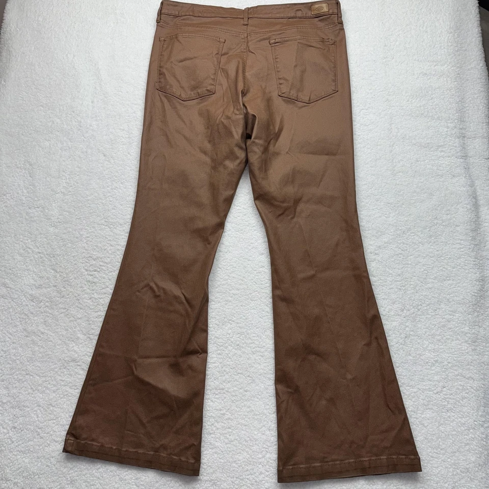 Sofia Jeans by Sofia Vergara Pants Womens 20 Brown Melisa Flare Stretch 5 Pocket - Image 3 of 4