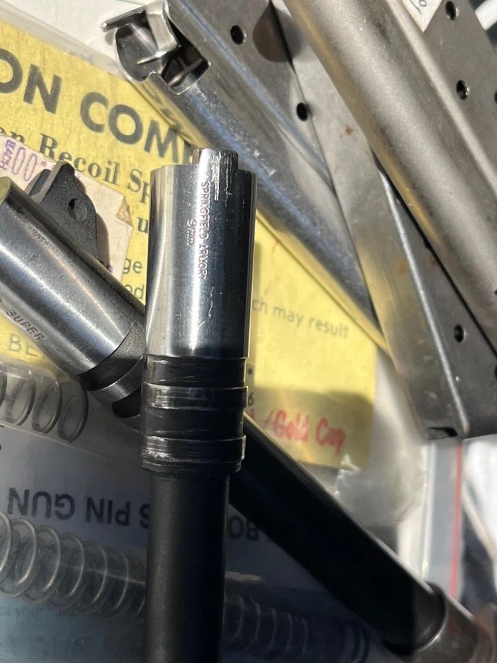 LOTE Colt 1911 COMPETITION 9MM 38SUPER Barriles Bujes Muelles Mags Pins + Foto 3 de 4