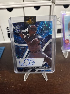 22 spectra baseball Willson Contreras Autograph  1/60 MLB