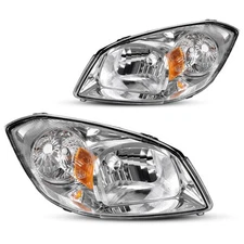 Headlights Assembly For 2005-10 Chevy Cobalt 2007-09 Pontiac G5 2005-06 Pursuit