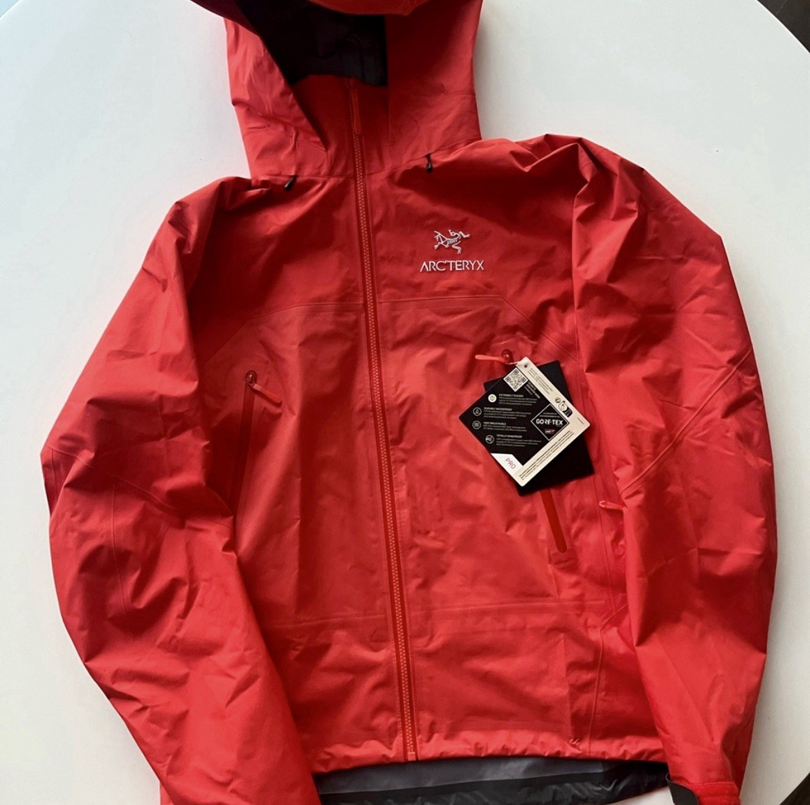 Arc'teryx Beta AR Men's Jacket M Red GORE-TEX PRO Waterproof Outdoor Shell