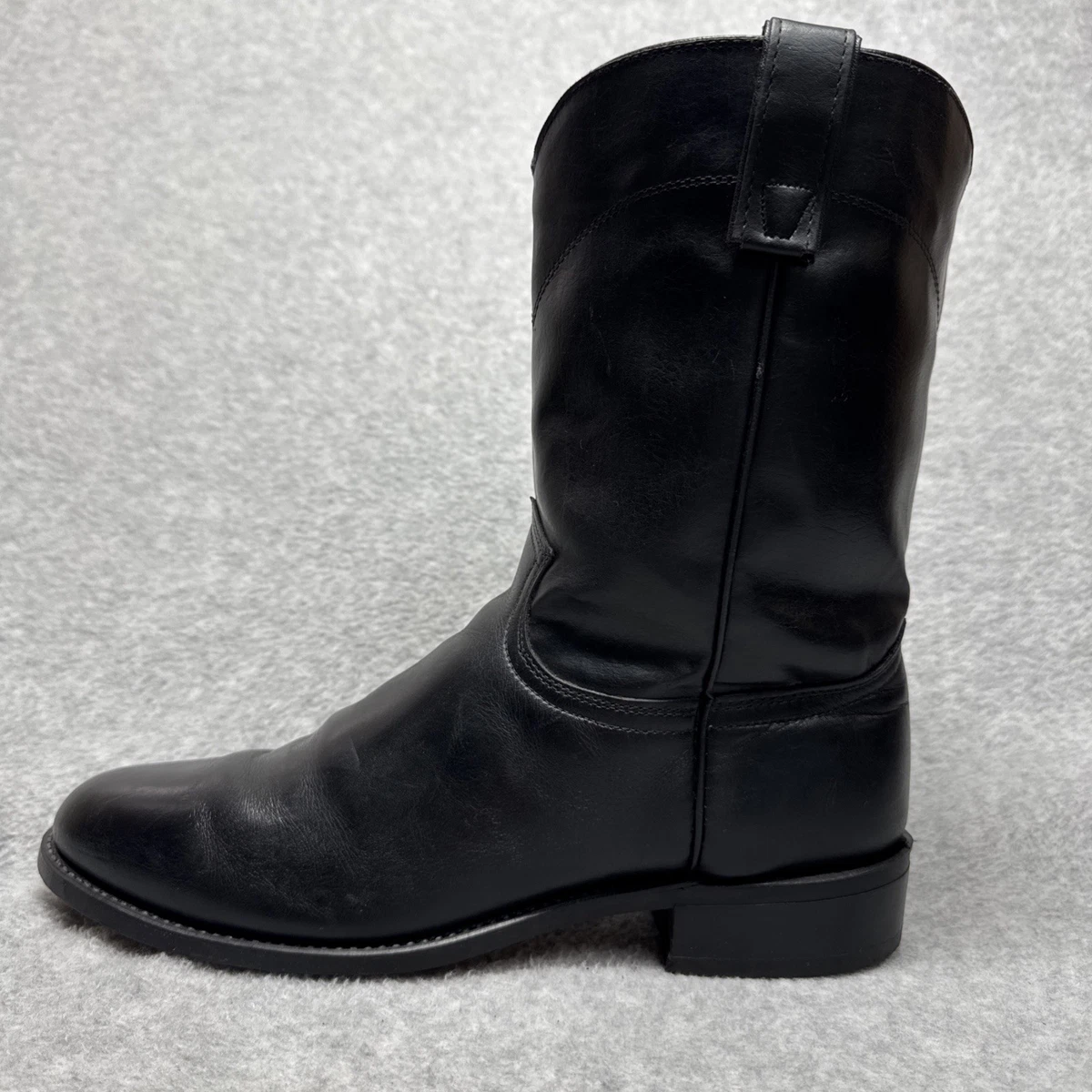 Roy Cooper Boots Mens 11D Black Leather Western USA 54187 Cooper Men main image 3