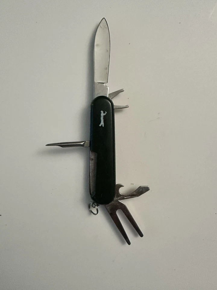 Multiherramienta de golf vintage del ejército suizo 5 funciones únicas Foto 3 de 4