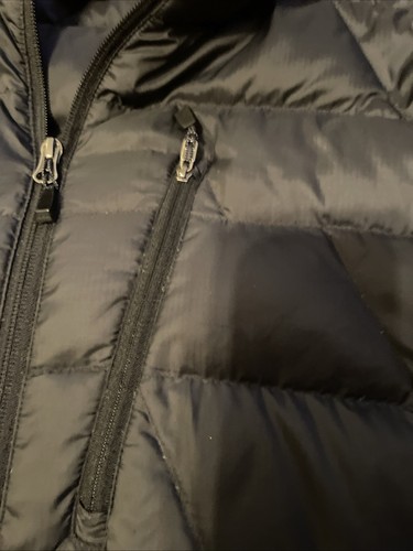 Nike ACG 1/2 Zip Puffer Jacket Adult Large Black Pullover Goose Down Mens EUC - Picture 4 of 11
