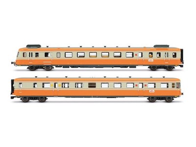 Arnold HN2637 - Dieseltriebw. RGP2 SNCF Ep.IV 2-teilig - Spur N - NEU