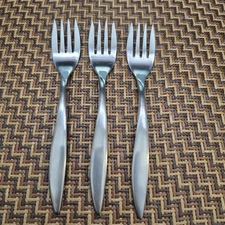 Set of 3 Sears Roebuck FIAMMA Tradition Stainless 6 1/4" Salad Forks