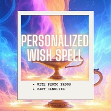 PERSONALIZED WISH SPELL - Custom Ritual to Manifest Your Deepest Desires, Luck,