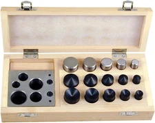 15 Pc Circular Disc Cutter Set | Circle Sizes: 1/2" to 1" (1.3 Cm to 2.5 Cm) | F