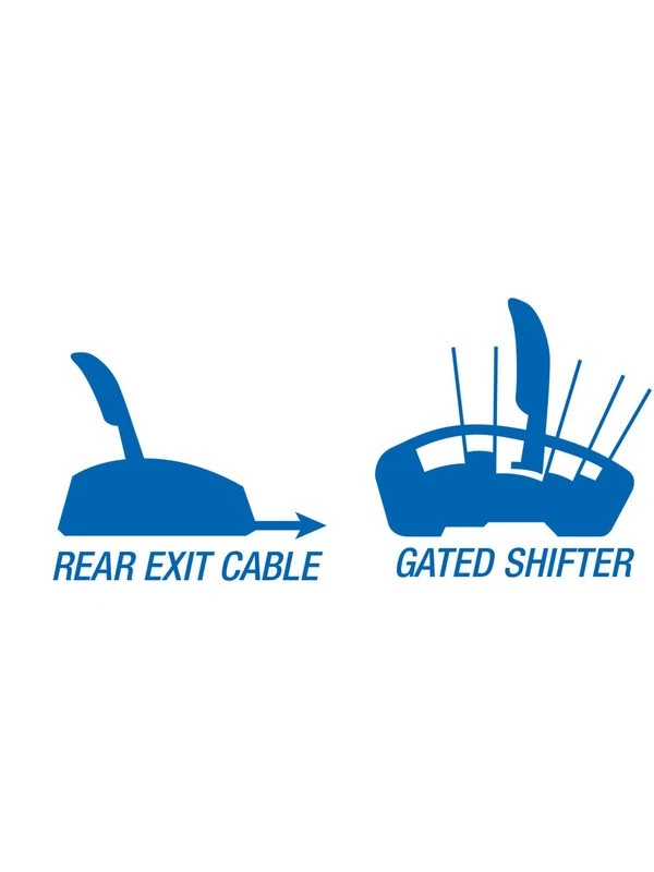 B&M Automatic Shifter, Stealth Pro Bandit, Blade Grip, Black, Aluminum (81112) - Image 4 of 4