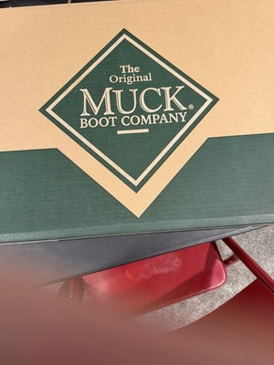 Muck Boots Men s Size 10 Woman s 11 Forager Tall Black Rain Boots FOR000 NEW
