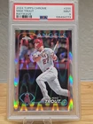2024 Topps Chrome Mike Trout #200 PSA 9 MINT – RayWave Refractor – Angels – SP!