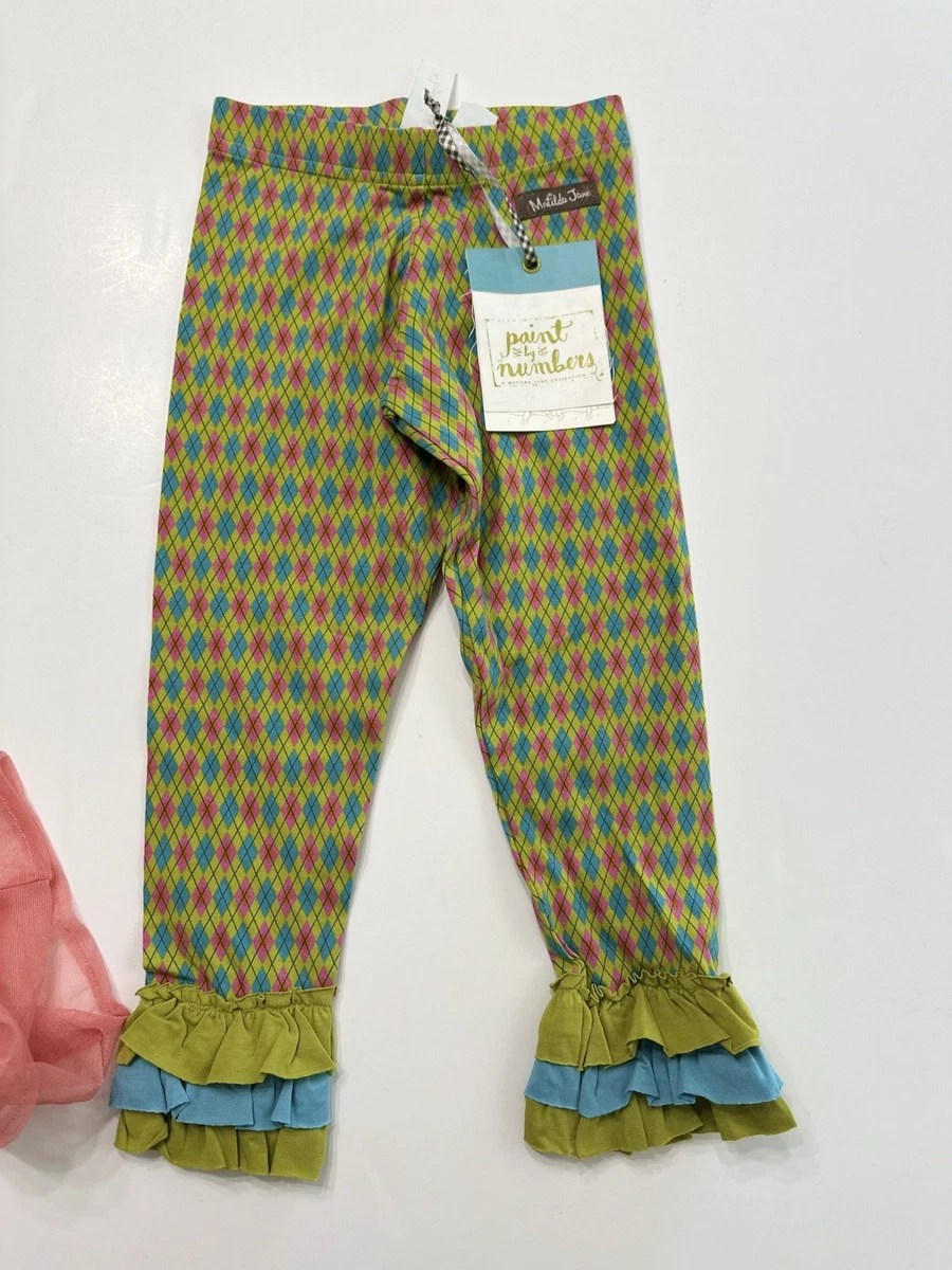 Legging Fille Matilda Jane Vert - Taille 8 - Capri - Très Bon État